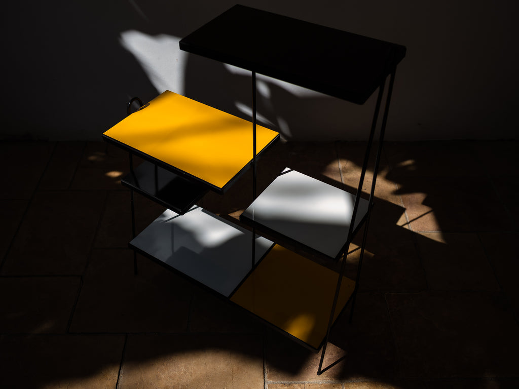 Carlo Hauner / Martin Eisler (Atrib.) | Estante em Ferro e Formica