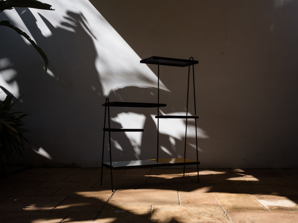 Carlo Hauner / Martin Eisler (Atrib.) | Estante em Ferro e Formica