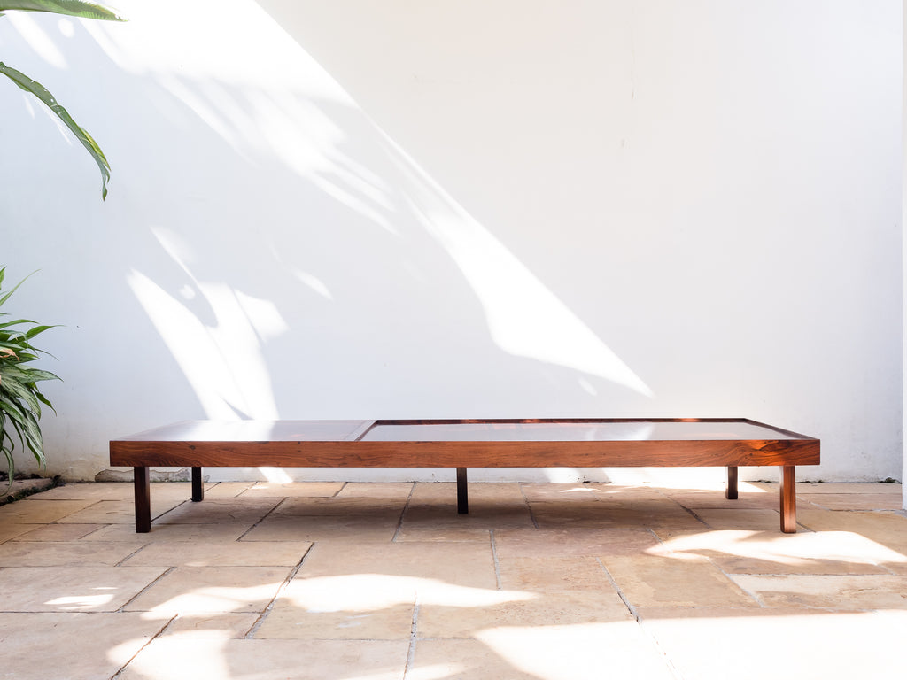 Geraldo de Barros | Banco / Mesa em Jacarandá