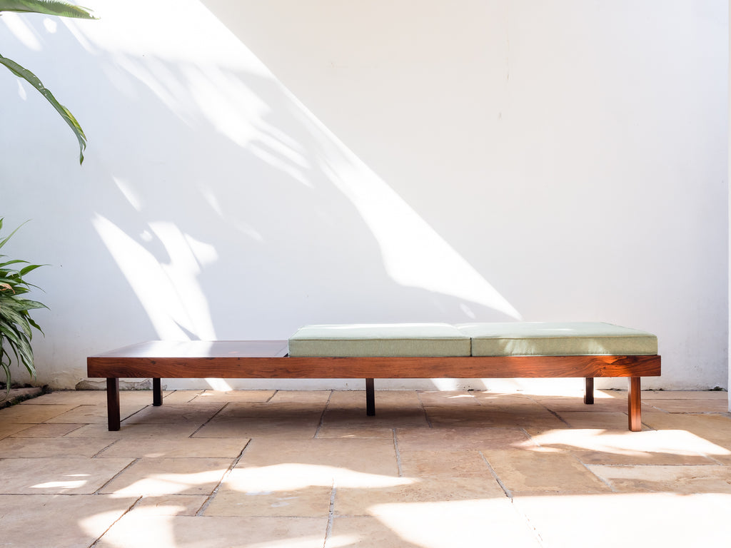 Geraldo de Barros | Banco / Mesa em Jacarandá