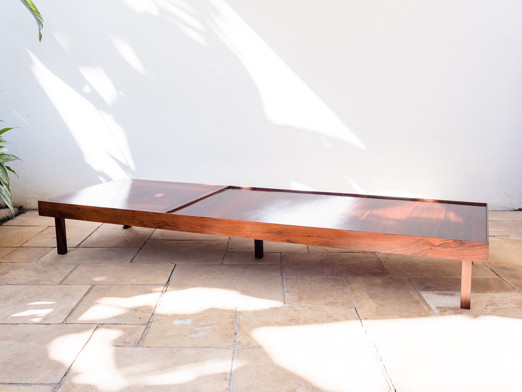 Geraldo de Barros | Banco / Mesa em Jacarandá