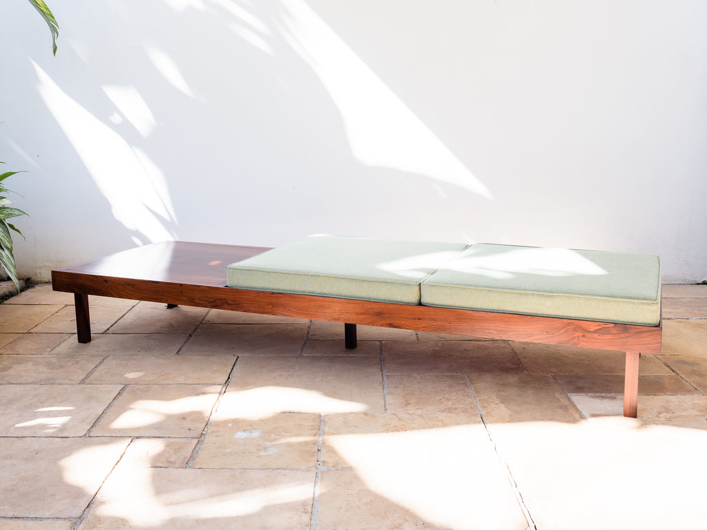 Geraldo de Barros | Banco / Mesa em Jacarandá