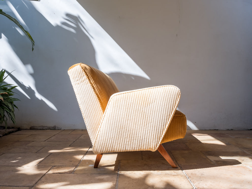 José Zanine Caldas (Atrib) | Sofá em Veludo Cotelê