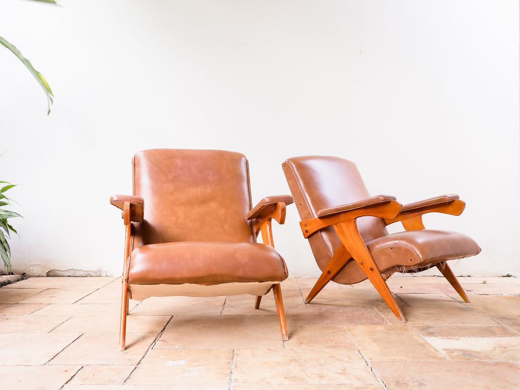 José Zanine Caldas | Par de Poltronas Cuca