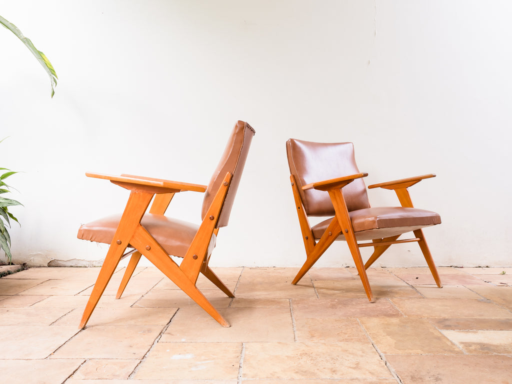 José Zanine Caldas | Par de Poltronas Kid