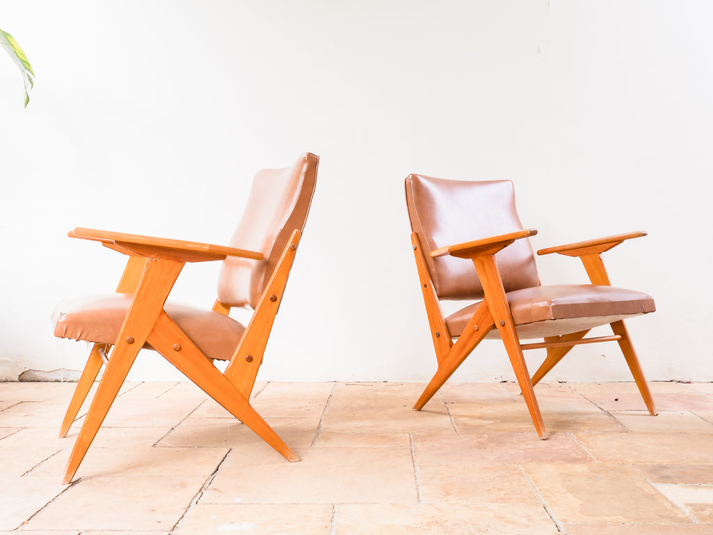 José Zanine Caldas | Par de Poltronas Kid