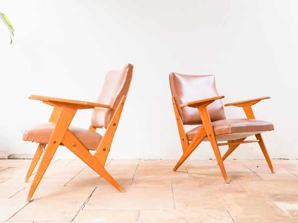 José Zanine Caldas | Par de Poltronas Kid