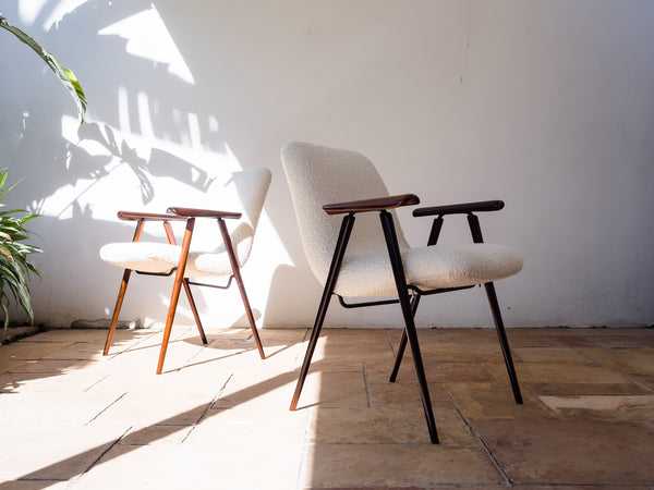 Carlo Hauner | Par de Cadeiras de Braço Canoa