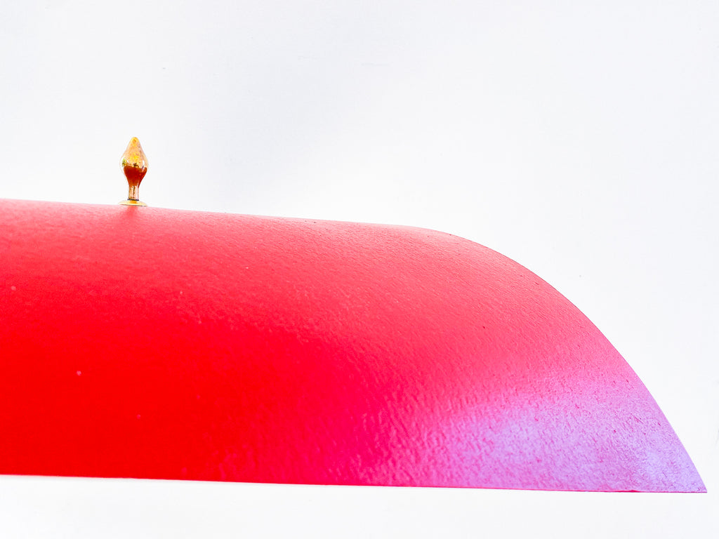 Angelo Lelli | Luminária de Piso com Cúpula Tripartida e Articulada