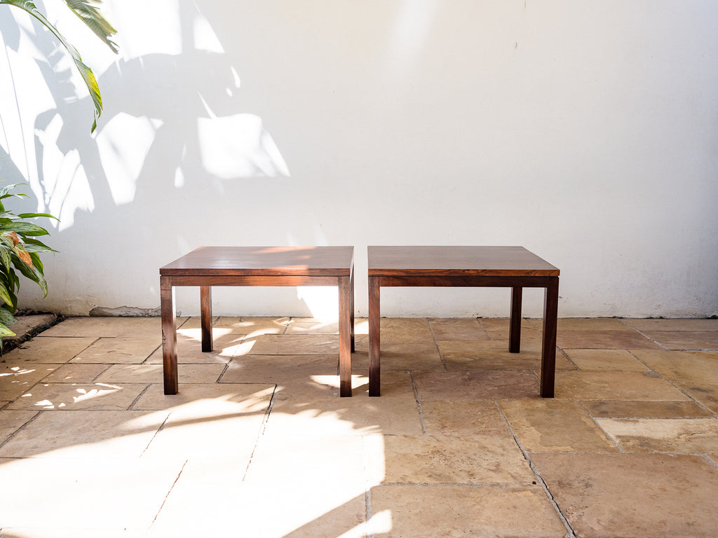 Geraldo de Barros | Par de Mesas Laterais em Jacarandá