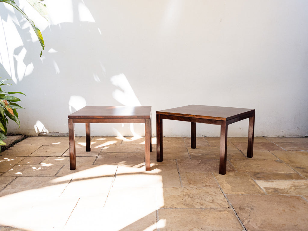 Geraldo de Barros | Par de Mesas Laterais em Jacarandá