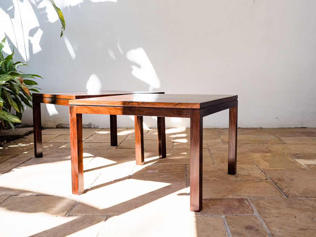 Geraldo de Barros | Par de Mesas Laterais em Jacarandá