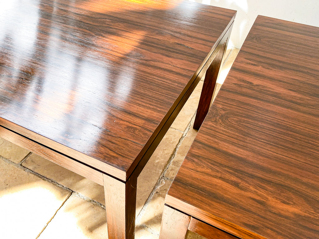 Geraldo de Barros | Par de Mesas Laterais em Jacarandá