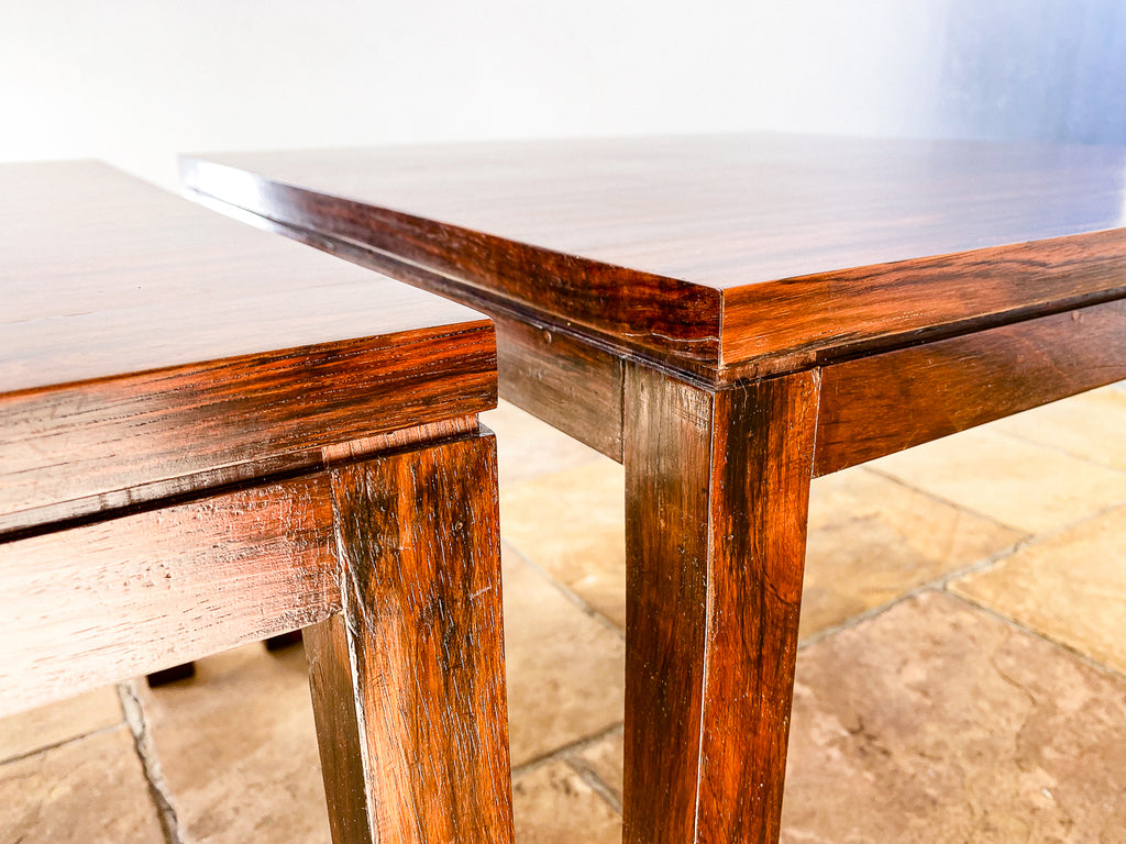 Geraldo de Barros | Par de Mesas Laterais em Jacarandá