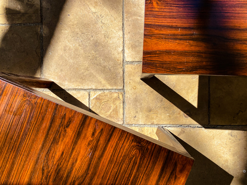 Geraldo de Barros | Par de Mesas Laterais em Jacarandá