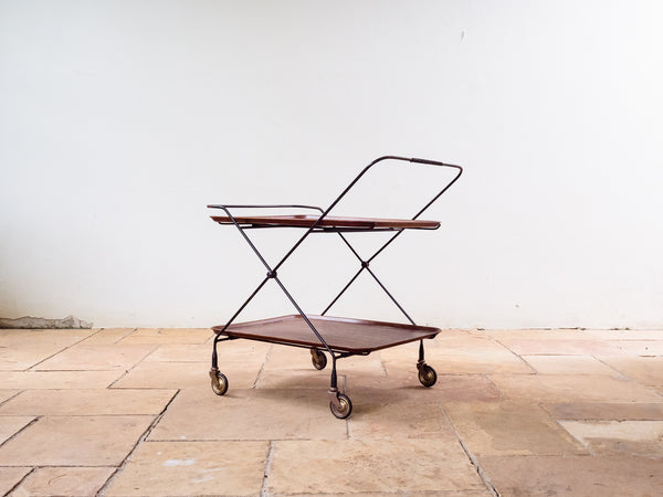 Paul Nagel | Carrinho de Chá em Ferro e Teca