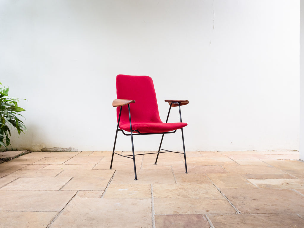 Carlo Hauner | Cadeira de Braço Canoa