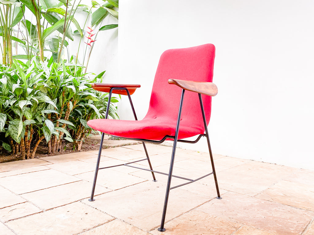 Carlo Hauner | Cadeira de Braço Canoa