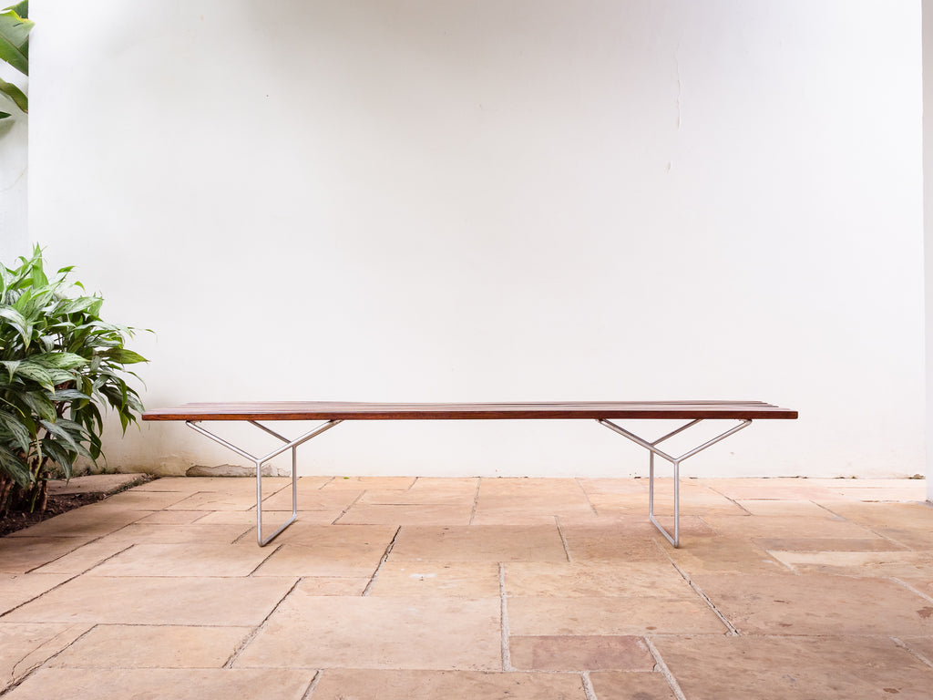 Harry Bertoia | Banco "Slat Bench" em Jacarandá