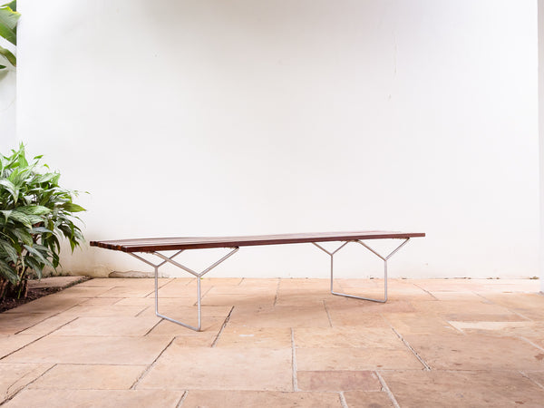 Harry Bertoia | Banco "Slat Bench" em Jacarandá