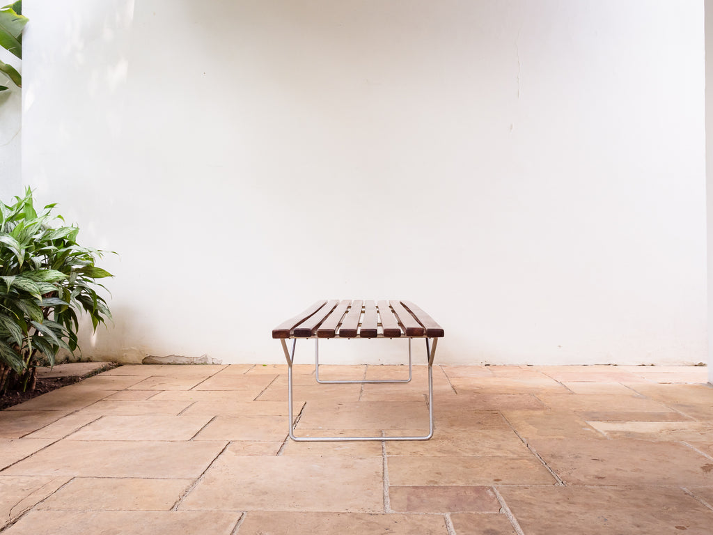 Harry Bertoia | Banco "Slat Bench" em Jacarandá