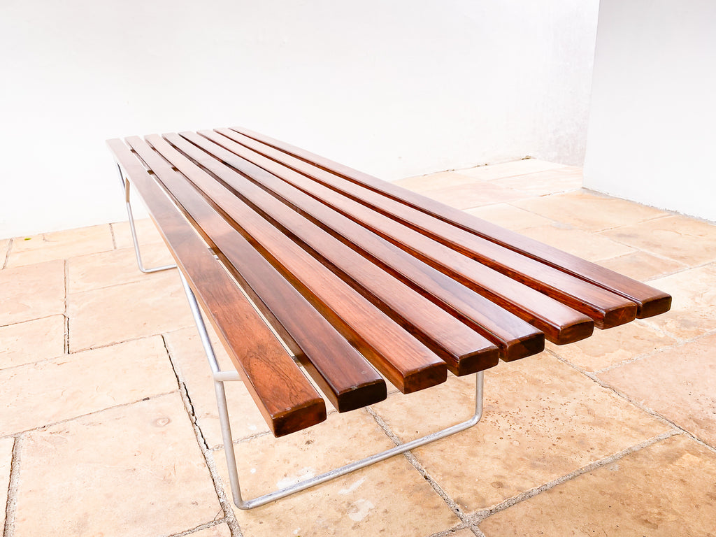Harry Bertoia | Banco "Slat Bench" em Jacarandá