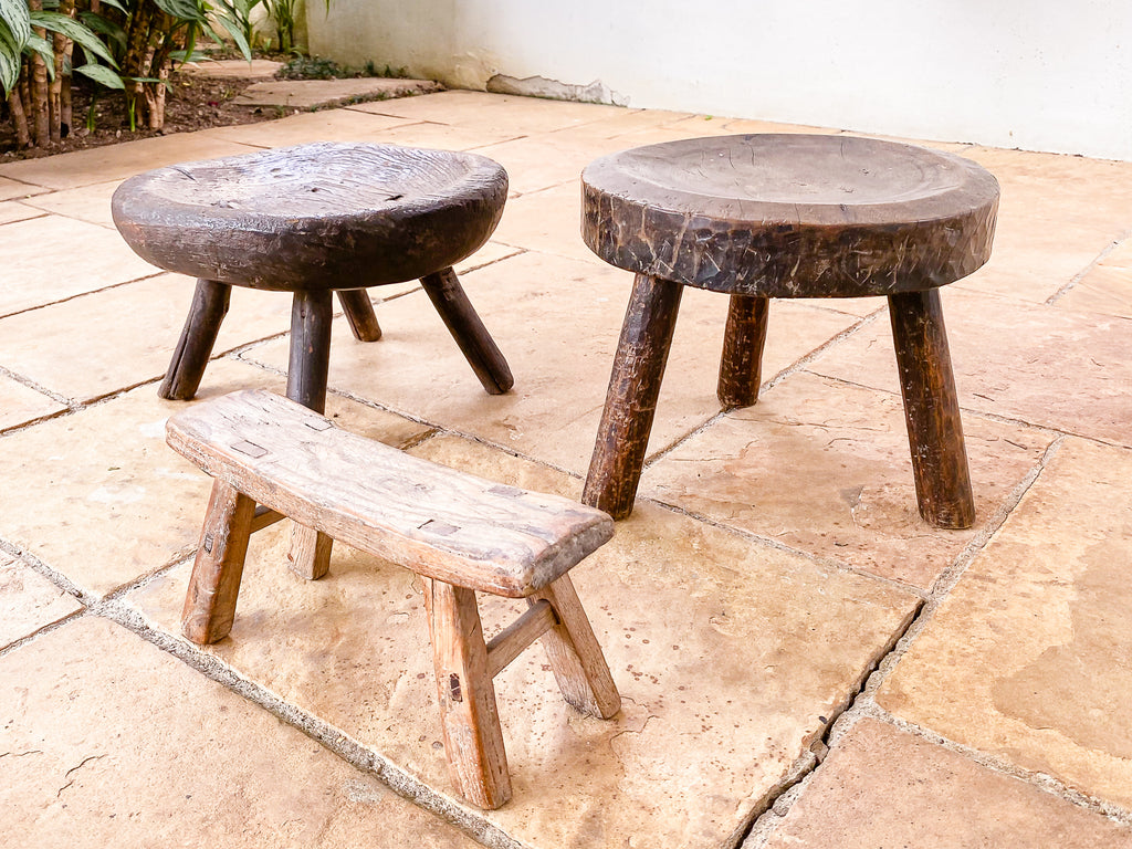 Autor Desconhecido | Banco Mocho Rústico III