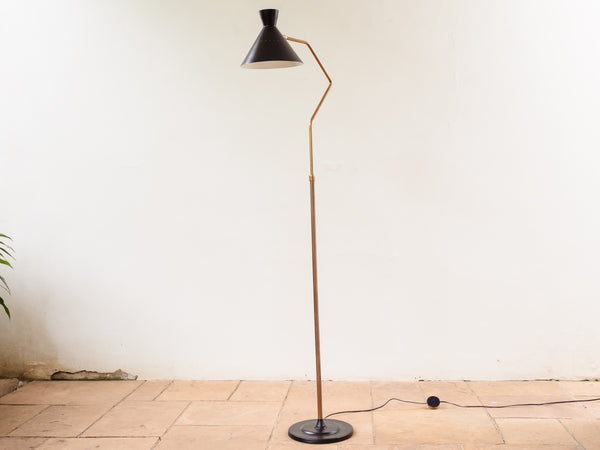 Enrico Furio Dominici | Luminária de Piso com Braço Giratório