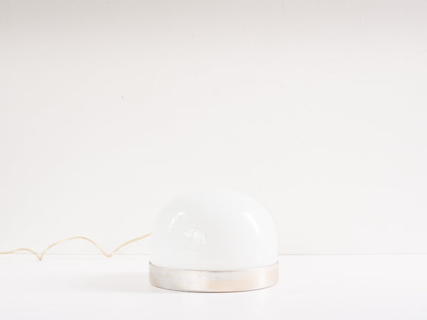 Enrico Furio Dominici | Abajur com Globo de Vidro Opalinado