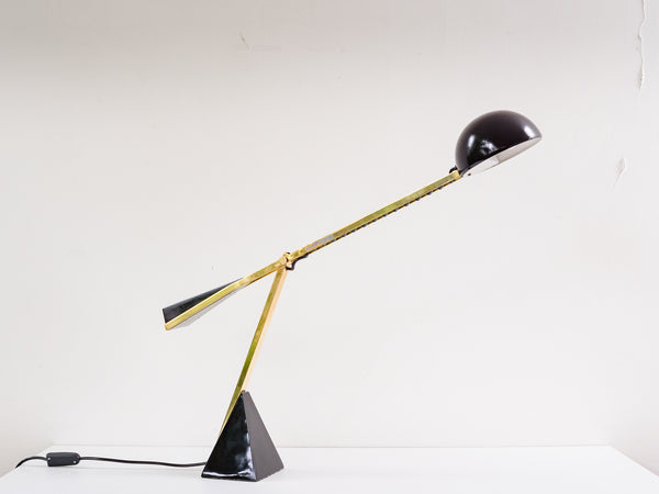 Enrico Furio Dominici | Luminária de Mesa Preta