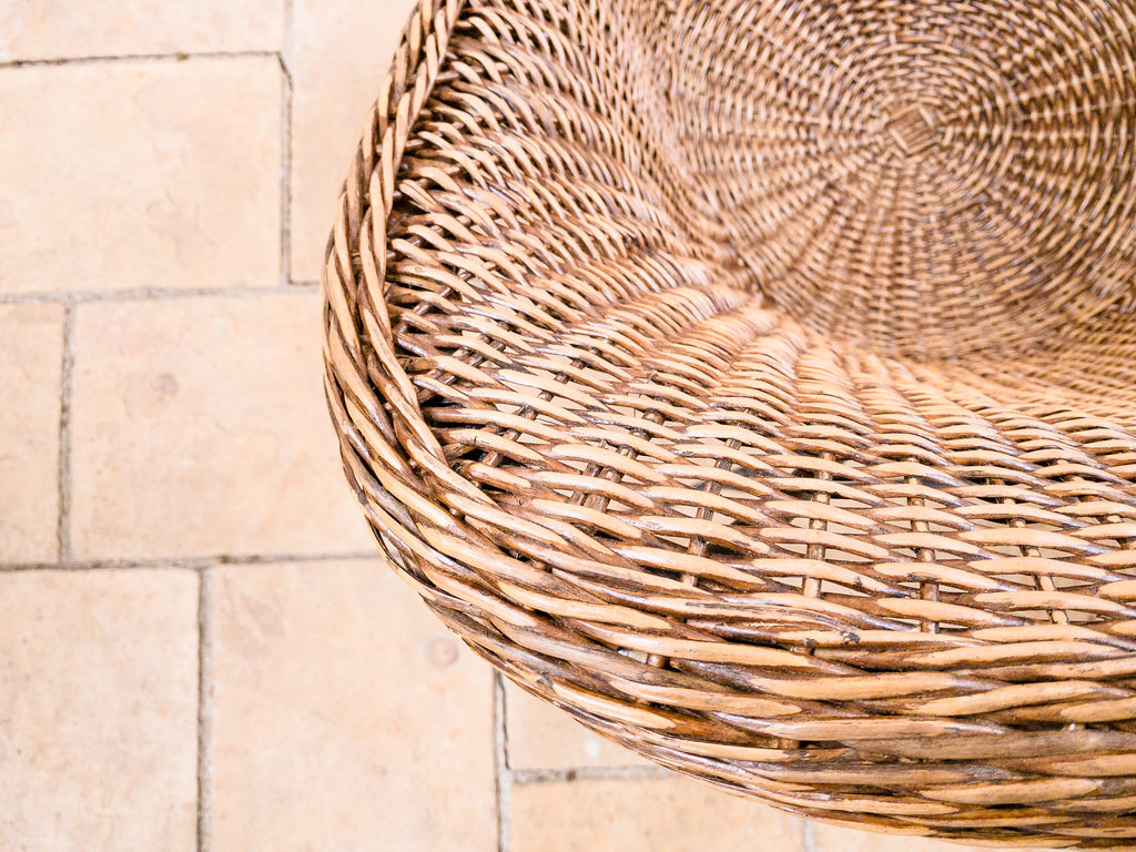 Carlo Hauner | Poltrona em Ferro e Junco I