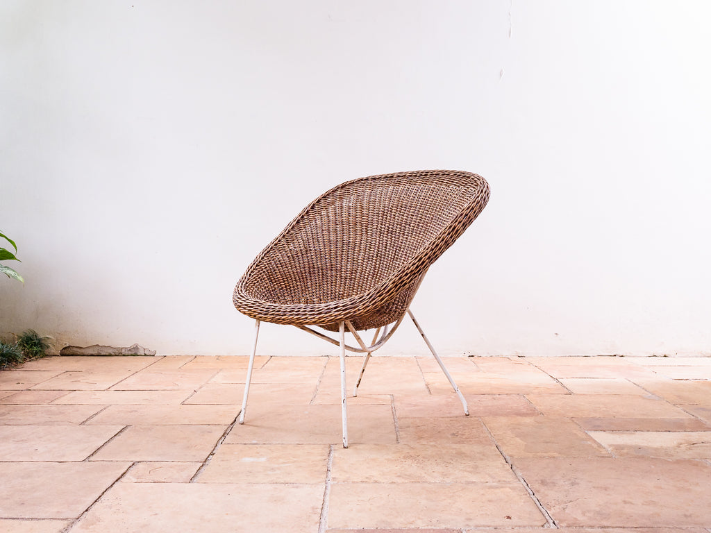 Carlo Hauner | Poltrona em Ferro e Junco II