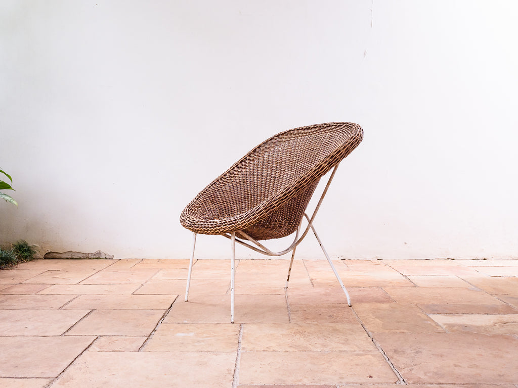 Carlo Hauner | Poltrona em Ferro e Junco II
