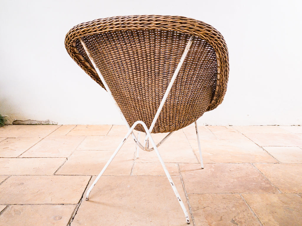 Carlo Hauner | Poltrona em Ferro e Junco II