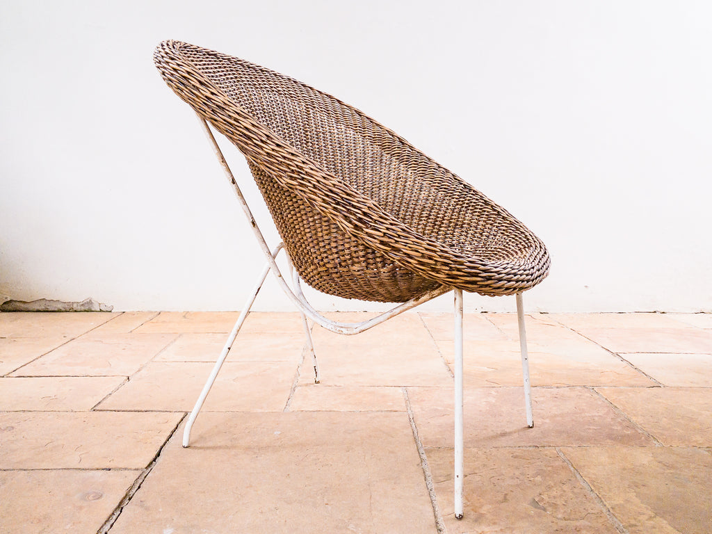 Carlo Hauner | Poltrona em Ferro e Junco II