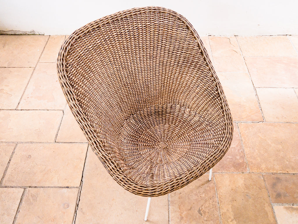 Carlo Hauner | Poltrona em Ferro e Junco II