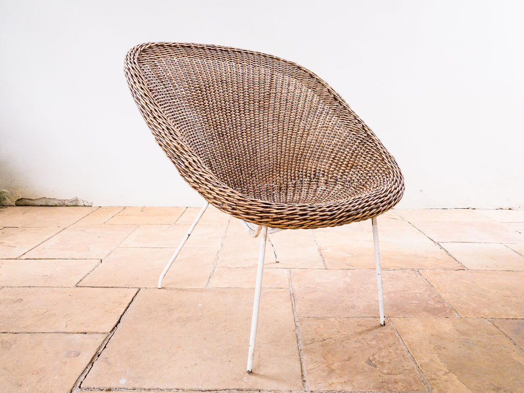 Carlo Hauner | Poltrona em Ferro e Junco II