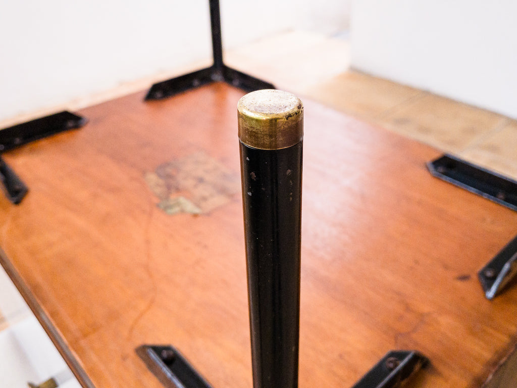 Geraldo de Barros | Mesa de Cabeceira em Ferro, Jacarandá e Formica