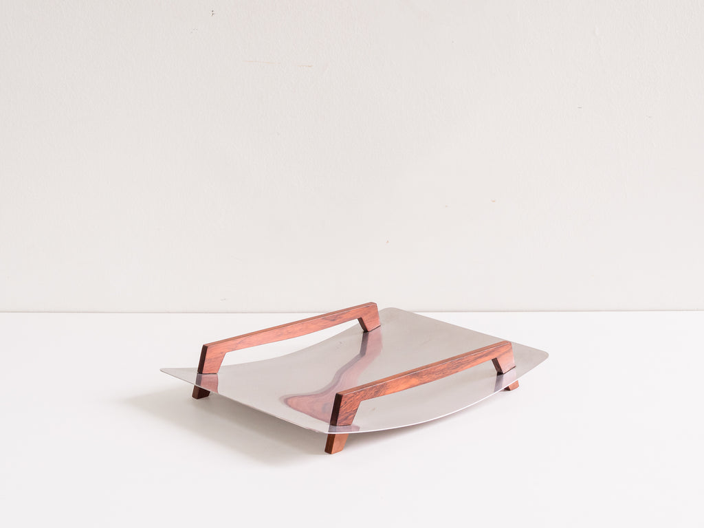 Hercules Inox | Fruteira em Jacarandá e Inox