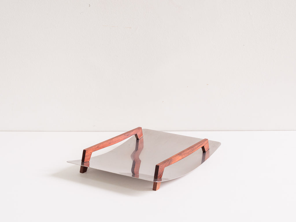 Hercules Inox | Fruteira em Jacarandá e Inox