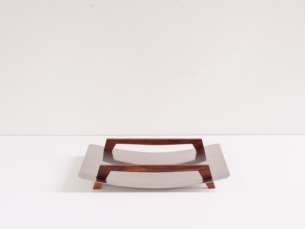 Hercules Inox | Fruteira em Jacarandá e Inox