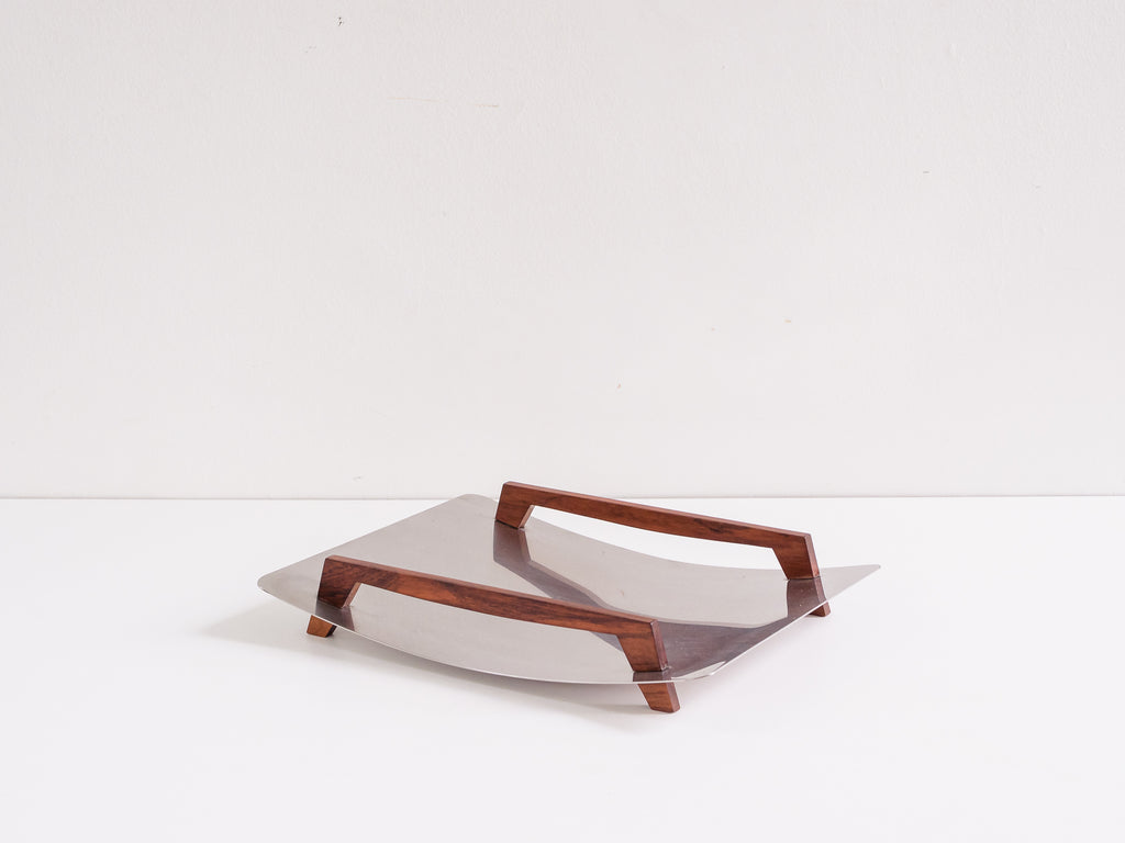 Hercules Inox | Fruteira em Jacarandá e Inox