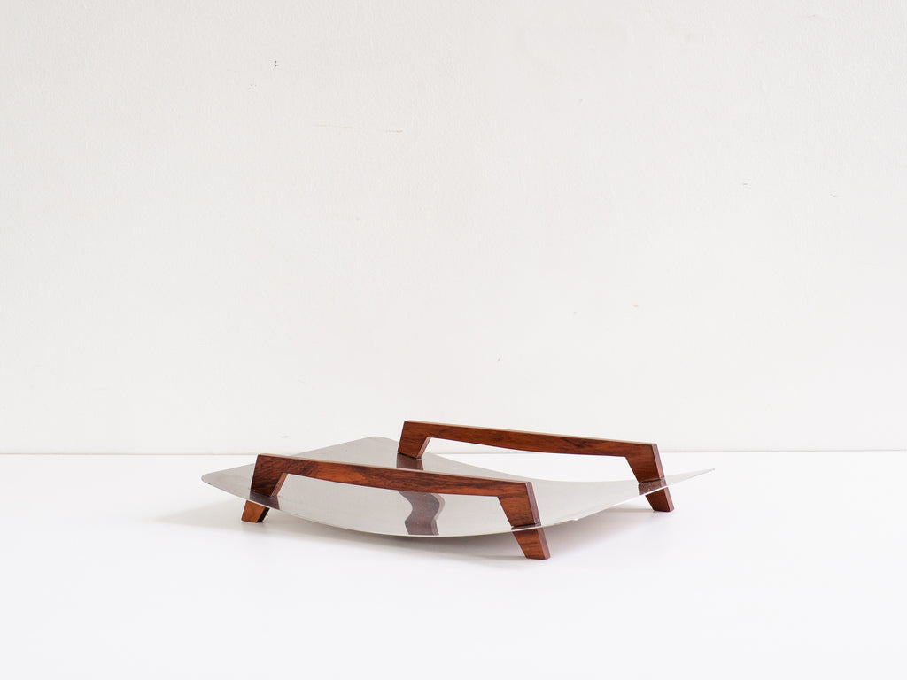 Hercules Inox | Fruteira em Jacarandá e Inox