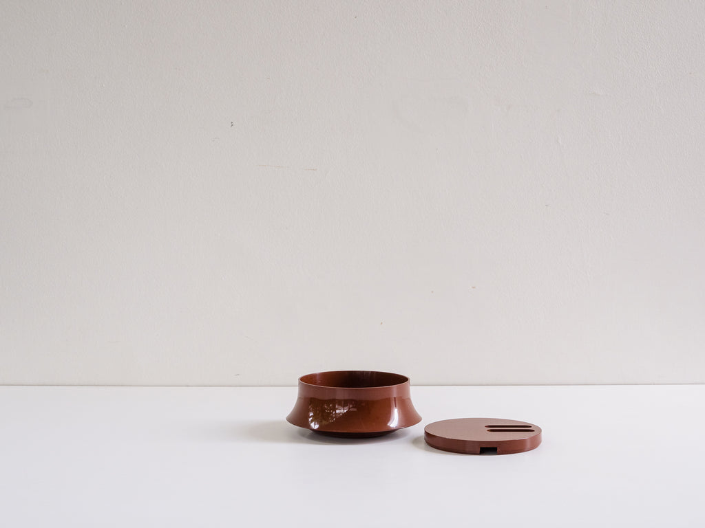 Jorge Zalszupin | Açucareiro Eva Marrom