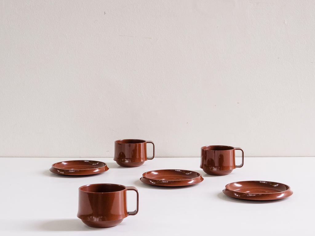 Jorge Zalszupin | Xícara de Chá Eva Marrom