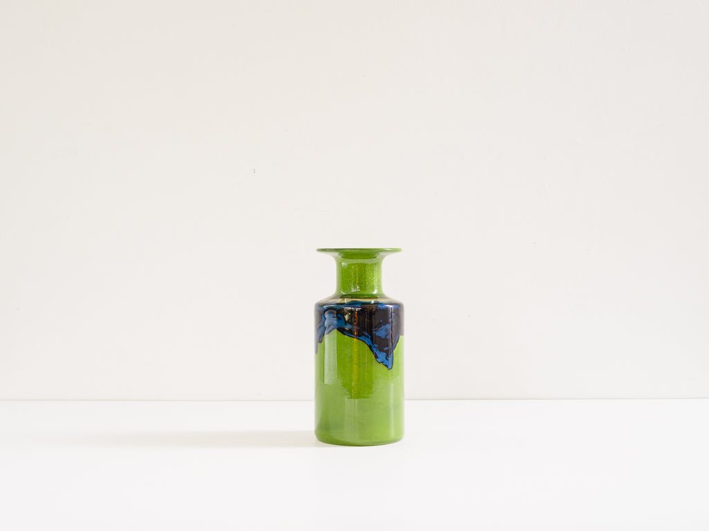 Hutschenreuther 1814 Keramik | Vaso Verde e Azul