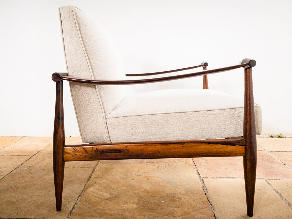 Liceu de Artes e Ofícios | Par de Poltronas em Jacarandá, à maneira de Finn Juhl