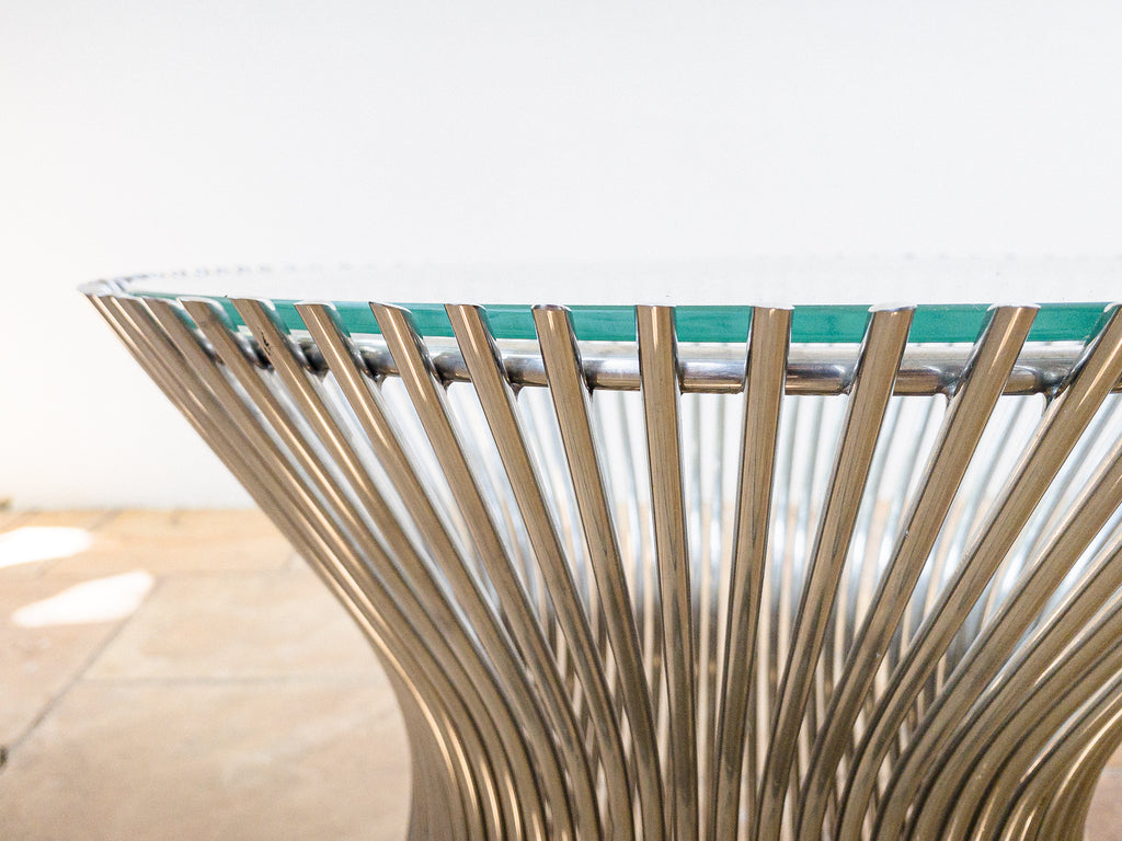 Warren Platner | Mesa Lateral em Aço Cromado