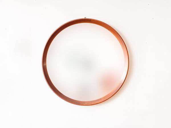 Jorge Zalszupin | Espelho Redondo em Freijó Taqueado