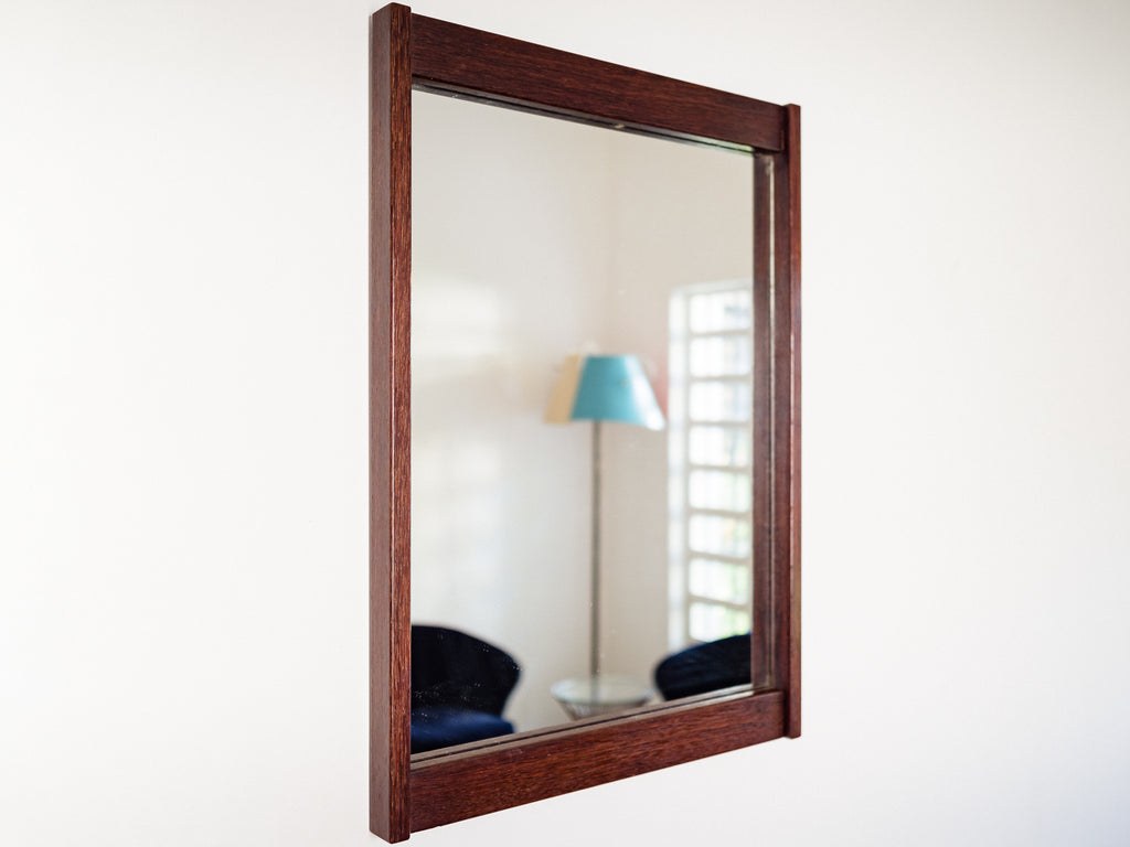 Espelho Retangular em Jacarandá